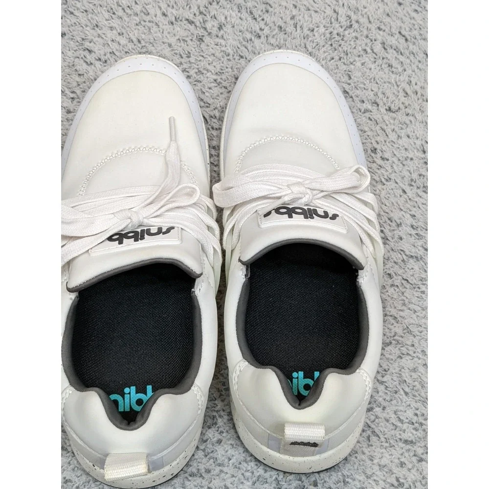 Snibbs Spacecloud Work Sneakers Women's 10.5 White‎ Slip Resistant Nursing NIB